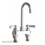 CHICAGO FAUCETS Dual-Lever-Handle Two-Hole Centerset Deck-Mount Multipurpose Faucets