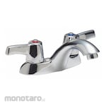 Delta Dual-Lever-Handle Two-Hole Centerset Deck-Mount Bathroom Faucets