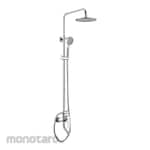 Frap Single Lever Bath and Shower Mixer with Rain Shower ABS (Kran Bathtub & Shower)