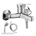 Frap Single Lever Shower Mixer with Hose and Handshower (Kran Shower Set)