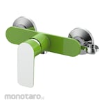 Frap Single-Lever Shower Mixer Faucet Green (Kran Panas Dingin)