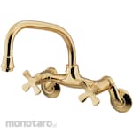 KAKUDAI MFG 2-handle mixer faucet antique gold