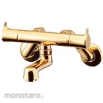 KAKUDAI MFG 2-handle mixer faucet antique gold