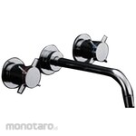KAKUDAI MFG 2-handle mixer tap with wall SYATORA