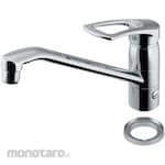 KAKUDAI MFG Single lever mixer tap (with water hole and mounting adapter)