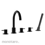Paloma 4 Hole Bath and Shower Mixer Deck-Mounted (Kran Mixer Bathtub & Shower)