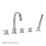 Paloma 5 Hole Bath/Shower Mixer Deck-Mounted