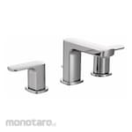 RIZON Dual-Lever-Handle Three-Hole Widespread Deck-Mount Bathroom Faucets
