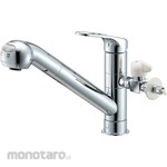 SANEI (formerly Sanei Faucet Manufacturing Co., Ltd.) Single-Hole Spray Branch Mixer Faucet (Kran Panas Dingin)