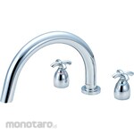 SANEI (formerly Sanei Faucet Manufacturing Co., Ltd.) Two valve deck mixer tap