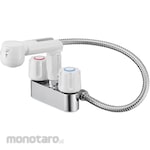SANEI (formerly Sanei Faucet Manufacturing Co., Ltd.) Two-valve spray mixer tap