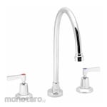 SPEAKMAN Dual Lever Handle Three-Hole Widespread Deck-Mount Bathroom Faucet (Kran Wastafel Dua Putaran)