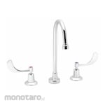 SPEAKMAN Dual Wristblade Handle Three-Hole Widespread Deck-Mount Bathroom Faucet (Kran Wastafel Dua Putaran)