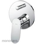 TOTO Single Lever Bath and Shower Mixer with Diverter GO Series (Kran Bathtub & Shower)
