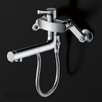 TOTO Single mixed faucet with wall (eco single, hand shower, shared)