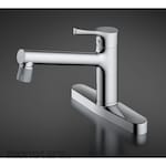 TOTO Single mixing faucet with stand (Eco single, water discharge switching, common use)