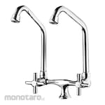 Vone Double Pipe Sink Faucet Desk (Kran Bak Cuci)