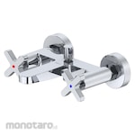 Wasser Dual-Handle Bathtub Mixer Faucet (Kran Bak Mandi Panas Dingin)