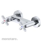 Wasser Dual-Handle Shower Mixer Faucet (Kran Shower Panas Dingin)