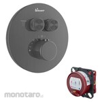 Wasser Thermostatic Shower Mixer with EZclick Box (Kran Shower Termostatik)