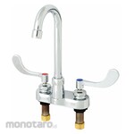ZURN Dual Wristblade Handle Two-Hole Centerset Deck-Mount Multipurpose Faucet (Kran Wastafel Dua Putaran)