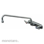 ADVANCE TABCO Dual-Lever-Handle Two-Hole Centerset Deck-Mount Kitchen Sink Faucet
