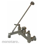 ADVANCE TABCO Dual-Lever-Handle Two-Hole Widespread Wall-Mount Service Sink Faucets