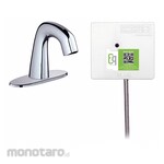 CHICAGO FAUCETS Sensor Two-Hole Centerset Deck-Mount Bathroom Faucets