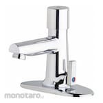 CHICAGO FAUCETS Single-Metering-Handle Two-Hole Centerset Deck-Mount Bathroom Faucets