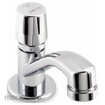 DELTA FAUCET COMPANY Single-Metering-Handle Single-Hole Deck-Mount Bathroom Faucet
