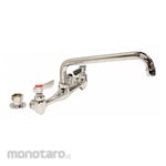 DOMINION COMMERCIAL FAUCETS Dual-Lever-Handle Two-Hole Widespread Wall-Mount Service Sink Faucets