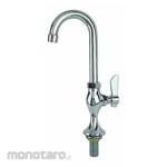 DOMINION COMMERCIAL FAUCETS Single-Lever-Handle Single-Hole Deck-Mount Kitchen Sink Faucets