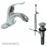 DOMINION FAUCETS Single-Joystick-Handle Single-Hole Deck-Mount Bathroom Faucet