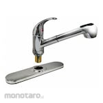 DOMINION FAUCETS Single-Joystick-Handle Single-Hole Deck-Mount Kitchen Sink (Kran Wastafel Dapur)