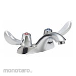 Delta Dual-Wristblade-Handle Two-Hole Centerset Deck-Mount Bathroom Faucets