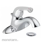 Delta Single-Joystick-Handle Two-Hole Centerset Deck-Mount Bathroom Faucets