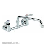 ENCORE Dual-Lever-Handle Two-Hole Centerset Wall-Mount Kitchen Sink Faucets