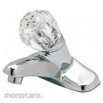 EZ-FLO Single-Knob-Handle Two-Hole Centerset Deck-Mount Bathroom Faucets