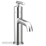 GIBSON Single-Joystick-Handle Single-Hole Deck-Mount Bathroom Faucet