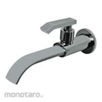 Gritania Wall-Mount Basin Faucet Square Spout (Kran Wastafel Dinding)