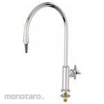 INSTOCK Single-Cross-Handle Single-Hole Deck-Mount Laboratory Faucet