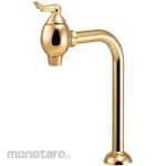 KAKUDAI MFG Angel egg standing faucet antique gold