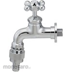 KAKUDAI MFG High flow rate horizontal faucet (with automatic fitting)