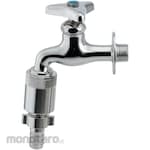 KAKUDAI MFG Horizontal faucet with coupling (vacuum breaker)