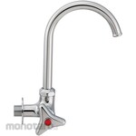 KAKUDAI MFG Left-hand handle horizontal Swan faucet
