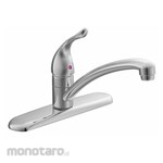 MOEN Single-Joystick-Handle Three-Hole Widespread Deck-Mount Kitchen Sink Faucets