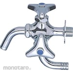 SANEI (formerly Sanei Faucet Manufacturing Co., Ltd.) Universal double-sided faucet