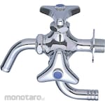 SANEI (formerly Sanei Faucet Manufacturing Co., Ltd.) Universal double-sided faucet