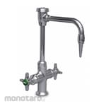 WATERSAVER FAUCET COMPANY Dual-Cross-Handle Single-Hole Deck-Mount Laboratory Faucets