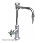 WATERSAVER FAUCET COMPANY Single-Cross-Handle Single-Hole Deck-Mount Laboratory Faucet (Kran Laboratorium)